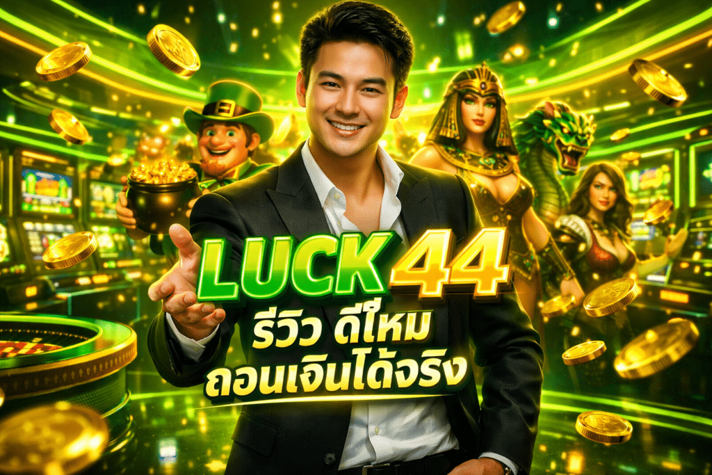 LUCK44 รีวิว ดีไหม ถอนเงินได้จริง ฟังจากปากผู้เล่นจริง